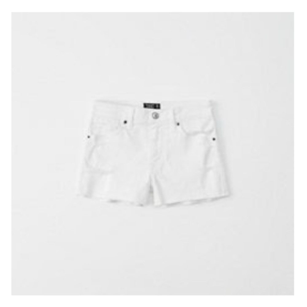 Abercrombie & Fitch Low Rise Denim Shorts